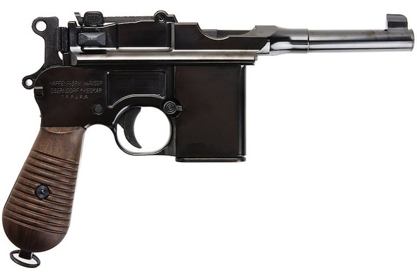 Marushin M712 W Deep Black Short Barrel Green Gas Airsoft Pistol