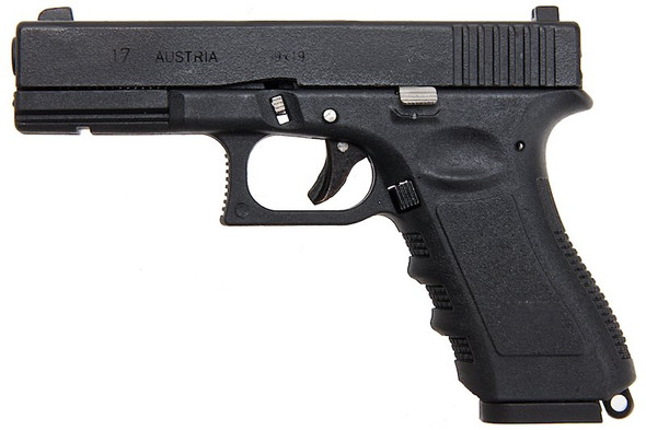 Blackcat Airsoft 1:3 Scale High Precision Mini Model Gun G17 (Shell Ejection) - Black