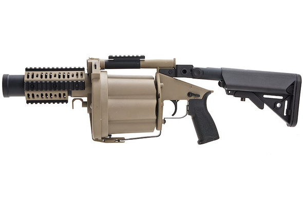 LDT MGL Grenade Launcher with Retractable Stock - DE
