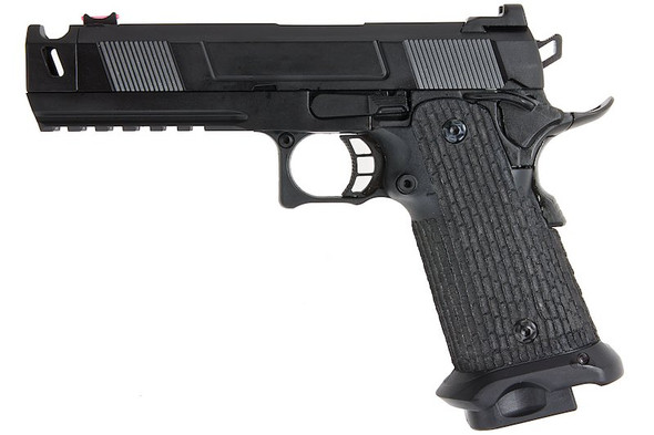 Army Armament R501 Costa Comp Green Gas Airsoft Pistol - Black