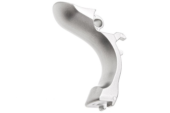Guarder Stainless Steel Grip Safety for Tokyo Marui V10 GBB Pistol - Silver