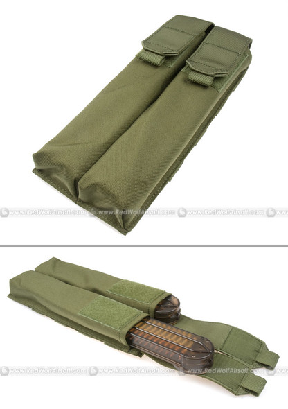 PANTAC Molle Double P90 / UMP Magazine Pouch (OD / Cordura)