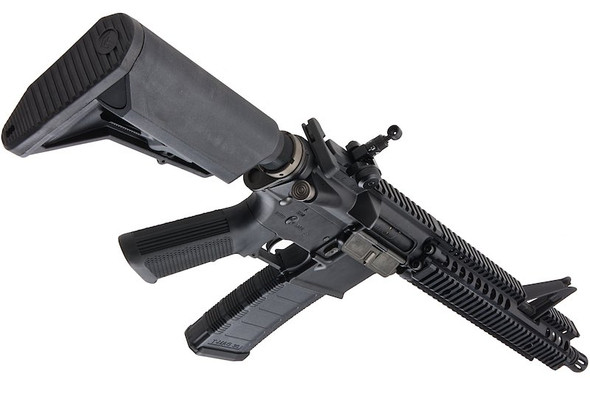 EMG Colt Licensed Daniel Defense 12.25 inch M4A1 FSP Airsoft M4 AEG Rifle - Black (by King Arms)