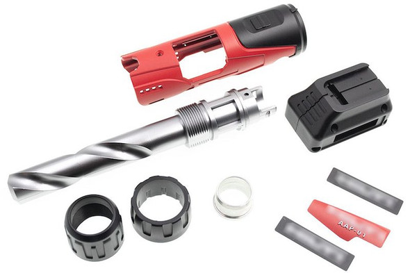 C&C Tac Action Army AAP01 GBB Airsoft Red Hit Style Slide Set