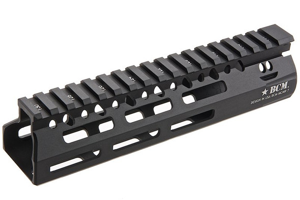 VFC BCM MCMR Airsoft Handguard (7 inch MLOK) - Black