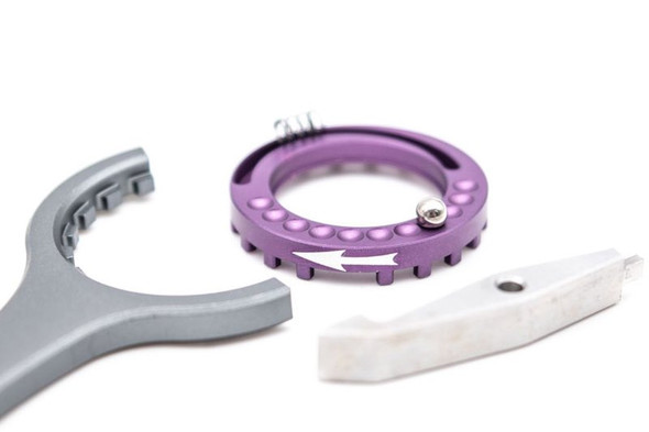 Bow Master VFC MP5 GBB Gen 2 Hop-Up Adjustment Wheel Set w/ Tool - New Version (CNC Aluminum)