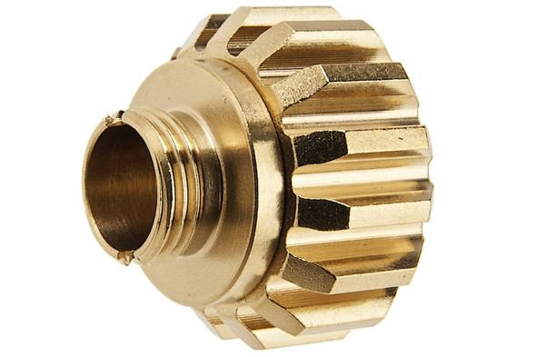 COWCOW Technology A02 Stainless Steel Silencer Adapter (11mm CW to 14mm CCW) - Gold