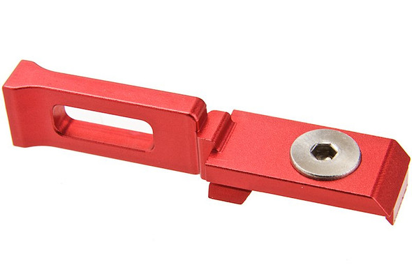 Dynamic Precision Cocking Handle Type C for Tokyo Marui Hi-Capa GBB Series - Red