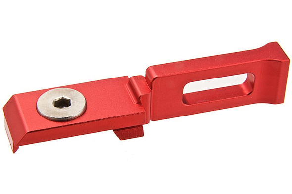 Dynamic Precision Cocking Handle Type C for Tokyo Marui Hi-Capa GBB Series - Red