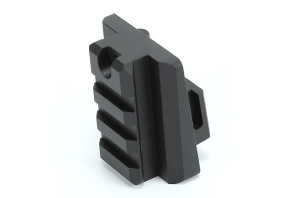 First Factory Picatinny Rear Stock Base for Tokyo Marui Next Generation AK74 AEG Series - BK