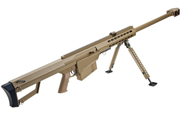 Snow Wolf BARRETT M82A1 Airsoft Sniper Rifle - Tan (Spring Power)