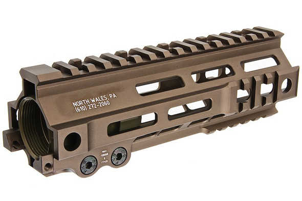 Z-Parts MK4 Rail (Aluminum, 7 inch with Barrel Nut) for GHK M4 GBBR Airsoft - DDC