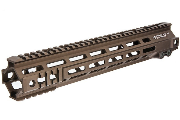 Z-Parts MK4 Rail (Aluminum, 13 inch with Barrel Nut) for GHK M4 GBBR Airsoft - DDC