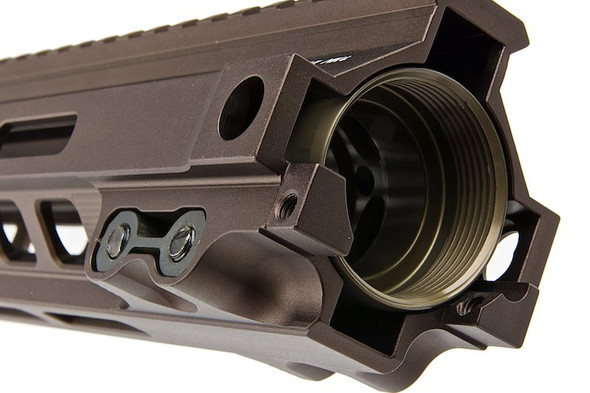 Z-Parts MK4 Rail (Aluminum, 13 inch with Barrel Nut) for GHK M4 GBBR Airsoft - DDC