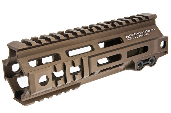 Z-Parts MK4 Rail (Aluminum, 7 inch with Barrel Nut) for Tokyo Marui M4 MWS GBBR Airsoft - DDC