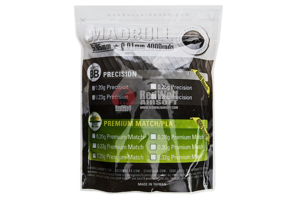 Madbull Airsoft BBs 0.20g Precision Grade 4000 rds (Bag)