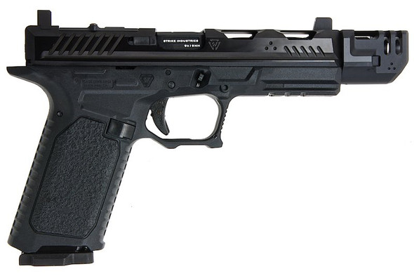 Strike Industries ARK 17 Green Gas Airsoft Pistol with Detachable Compensator - Black