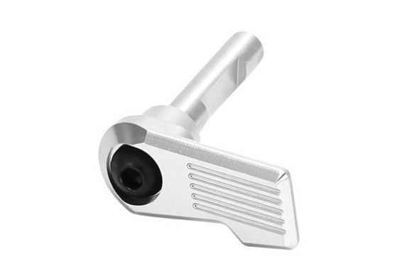 Nine Ball Custom Magazine Catch for Tokyo Marui Desert Eagle .50AE GBB Airsoft - Silver