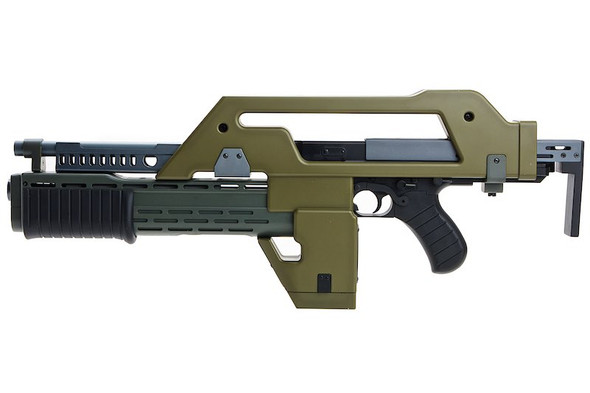 Snow Wolf M41A Pulse Airsoft AEG Rifle (Alien Gun) - Olive Drab (SW-11 OD)