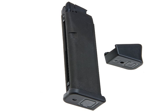 Guarder Light Weight Magazine Kit for Tokyo Marui G19 / 26 GBB Airsoft - Black