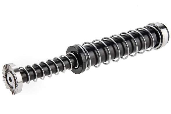 COWCOW Technology Stainless Steel Guide Rod Set for Umarex (VFC) G17 Gen 5 GBB Airsoft - Black