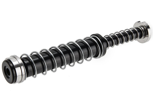 COWCOW Technology Stainless Steel Guide Rod Set for Umarex (VFC) G17 Gen 5 GBB Airsoft - Black