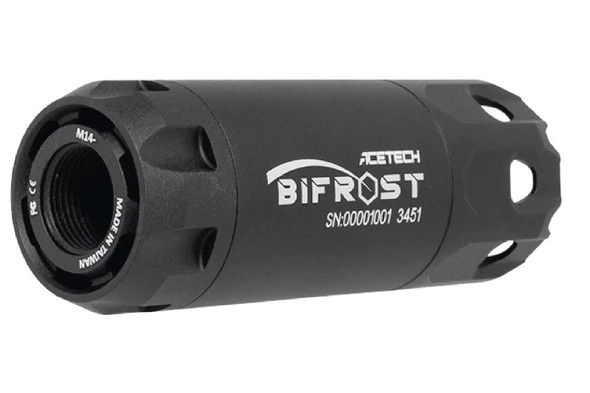 ACETECH Bifrost Tracer Unit (M14CCW) w/ Multi Color Flame Effect (RGB Rainbow) - BK