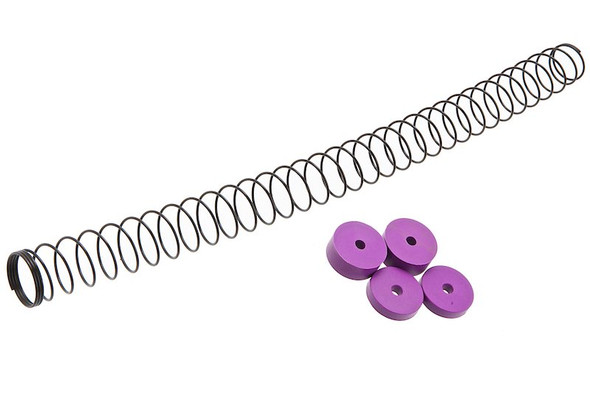 T8 Tokyo Marui MWS GBBR Airsoft Buffer Recoil Spring with Buffer Spacer (Enhanced) (V2)