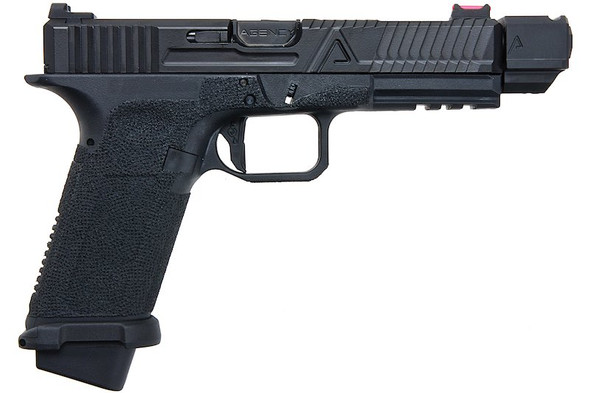 RWC Agency Arms EXA Green Gas Airsoft Pistol - (Stainless Steel Barrel w/ 417 Compensator - BK)