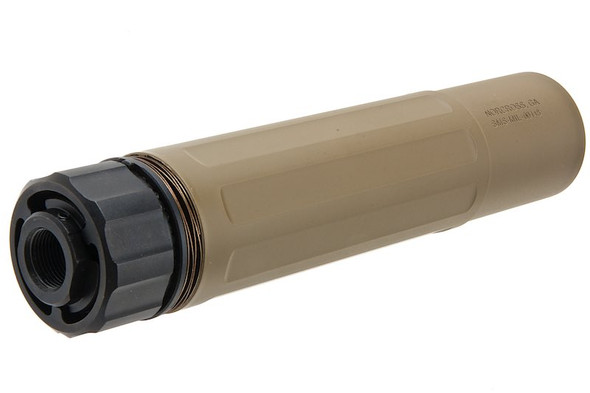 Angry Gun DASM-S Silencer with AT2000R Tracer  - FDE (14mm CCW)
