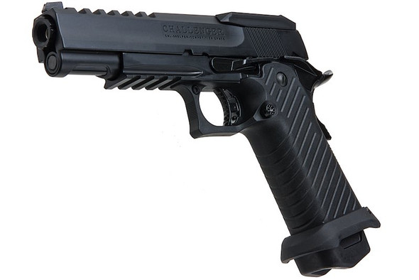 ICS CHALLENGER Hi Capa Green Gas Airsoft Pistol - Black