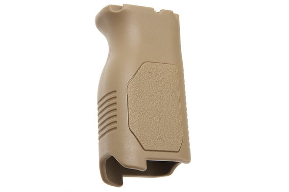 Strike Industries Angled Vertical Grip with Cable Management for M-Lok Rail (Long / FDE)