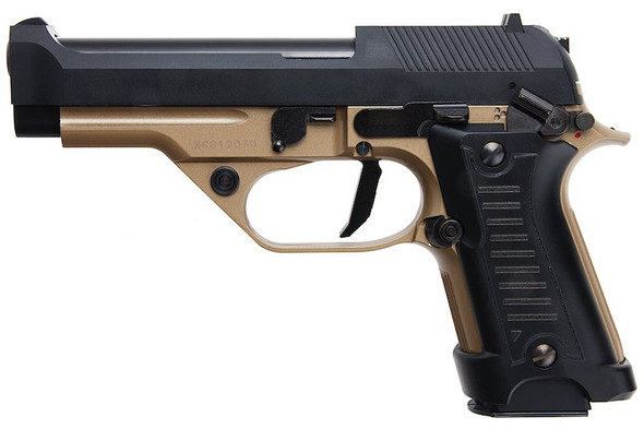 KSC M93RCC M93RCC Combat Courier Dual Earth Heavy Weight Green Gas Airsoft Pistol (Japan Version)