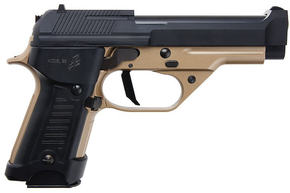 KSC M93RCC M93RCC Combat Courier Dual Earth Heavy Weight Green Gas Airsoft Pistol (Japan Version)