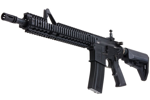 EMG Colt Licensed Daniel Defense M4A1 FSP Airsoft M4 GBB Rifle - BK (by King Arms)