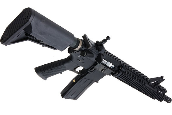EMG Colt Licensed Daniel Defense M4A1 FSP Airsoft M4 GBB Rifle - BK (by King Arms)