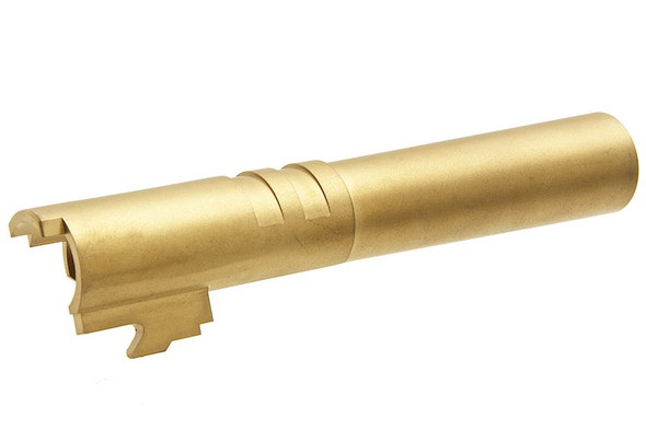 GK Tactical Tokyo Marui Hi Capa 4.3 GBB Airsoft Outer Barrel (Stainless Steel) - Gold