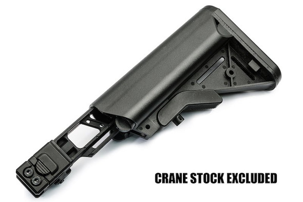 Maple Leaf Skeleton Buffer Tube For MLC-S2 Folding Hinge AR15 / M4 Stock (w/ Rail Stock Adaptor)