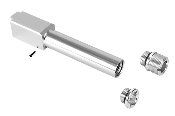 Nine Ball VFC Glock 19x GBB Airsoft Non-Recoil 2 Way Outer Barrel w/ 14mm CCW Adapter - SV