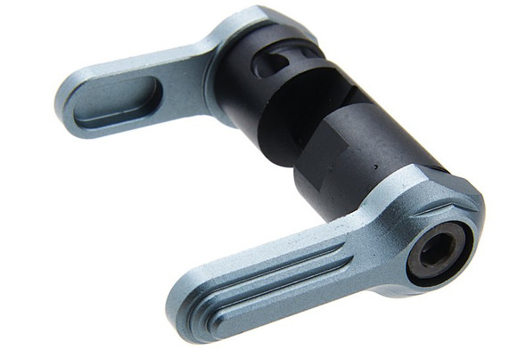 Revanchist Airsoft Ambi Selector (60 degree) Type B for Tokyo Marui M4 MWS GBBR - Grey