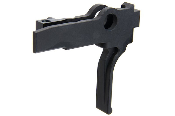 Revanchist Airsoft Tokyo Marui M4 MWS GBBR Airsoft Flat Trigger (Type B, Black)