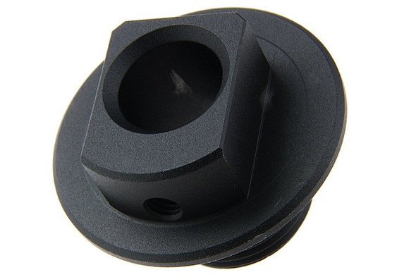 TTI Airsoft CNC Upper Receiver Connector for WE GALAXY Premium Series - Black