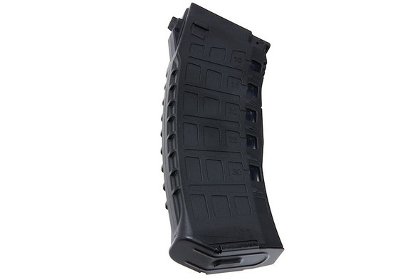 Arcturus AK12 Magazine (30/135 rounds, Variable-Cap EMM Airsoft AEG Magazine) - Black (5pcs / box set)