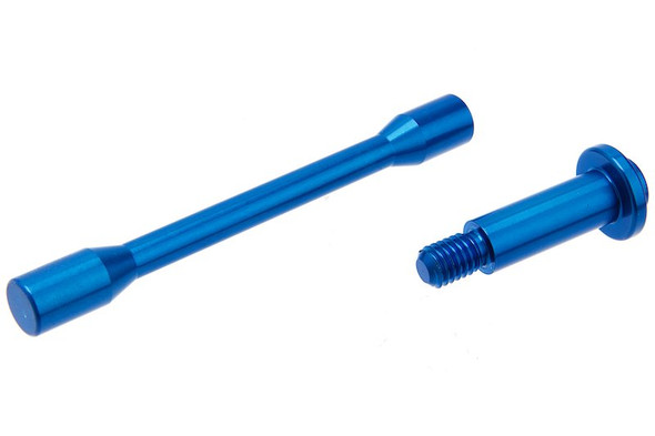 JL Progression Tokyo Marui Hi Capa 5.1 GBB Xtreme Aluminum Guide Rod - Blue (Compatible with AW Custom/WE/KJ Works)