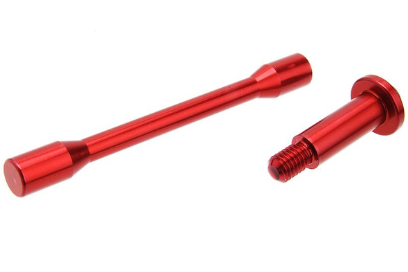 JL Progression Tokyo Marui Hi Capa 5.1 GBB Xtreme Aluminum Guide Rod - Red (Compatible with AW Custom/WE/KJ Works)