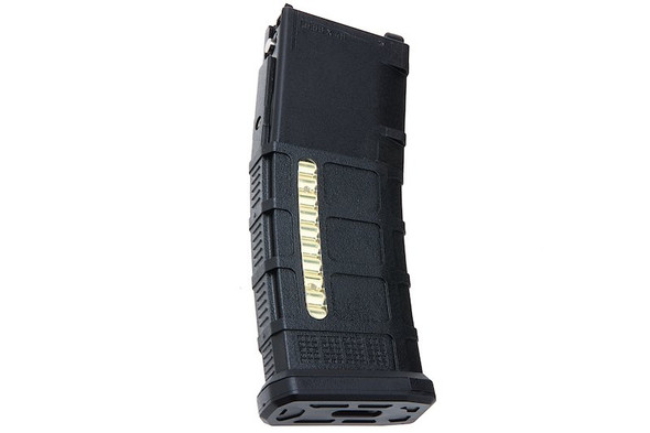 Army x T8 Tokyo Marui MWS Magazine (P30) with Window (35 rounds Airsoft Green Gas Magazine) - Black