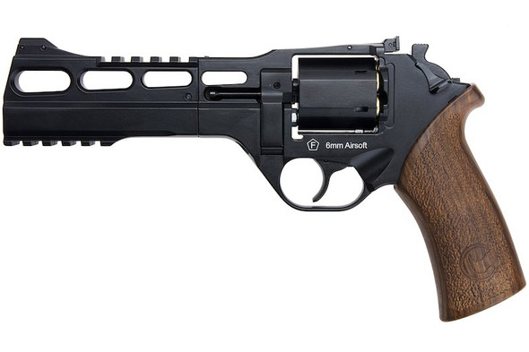 BO Manufacture Chiappa Rhino 60DS .357 Magnum Style Airsoft Revolver (CO2) - Black