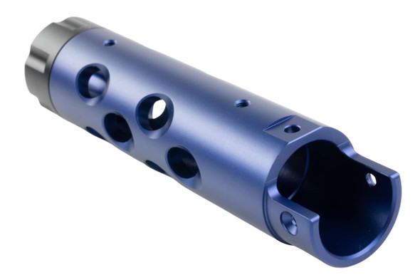 Narcos Airsoft Action Army AAP01 GBB Airsoft Front Barrel Kit (Type 1) (CNC Aluminum 6061) - Blue