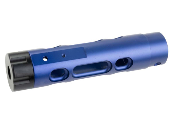 Narcos Airsoft Action Army AAP01 GBB Airsoft Front Barrel Kit (Type 2) (CNC Aluminum 6061) - Blue