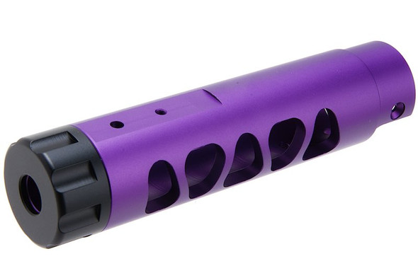 Narcos Airsoft Action Army AAP01 GBB Airsoft Front Barrel Kit (Type 3) (CNC Aluminum 6061) - Purple